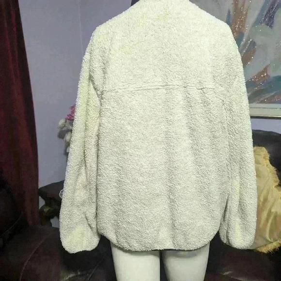 ZyiA teddy jacket cream fleece - Picture 6 of 9